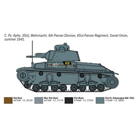 Italeri 1:72 Panzerkampfwagen 35 (t)