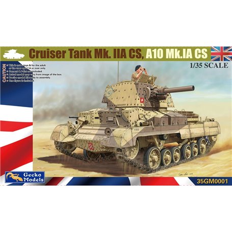 Gecko Models 35GM0001 Cruiser Tank Mk. IIA CS, A10 Mk. IA CS