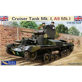 Gecko Models 35GM0003 Cruiser Tank Mk. I, A9 Mk.I