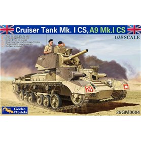 Gecko Models 35GM0004 Cruiser Tank Mk. I CS, A9 Mk.I CS