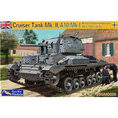 Gecko Models 1:35 Kreuzer Panzerkampfwagen Mk.II 742(e) / Cruiser Tank Mk. II / A10 Mk.I