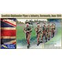 Gecko Models 35GM0006 Scottish Highlander Piper & Infantry, Normandy, June 1944