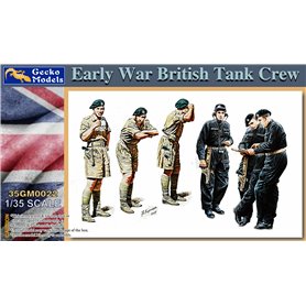 Gecko Models 35GM0022 Early War British Tank Crew