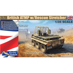 Gecko Models 1:35 BRITISH ATMP W/RESCUE STRETCHER 