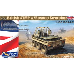 Gecko Models 1:35 BRITISH ATMP W/RESCUE STRETCHER