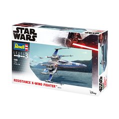 Revell 1:50 TAR WARS Resistance X-Wing Fighter - MODE SET - w/paints 