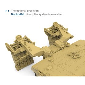 Meng 1:35 Merkava Mk.4/4 LIC W/Nochri-Kal MINE ROLLER SYSTEM - ISRAEL MAIN BATTLE TANK