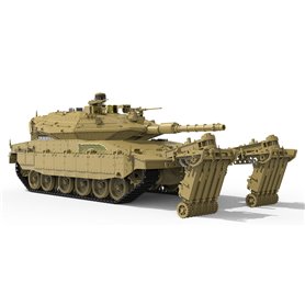 Meng 1:35 Merkava Mk.4/4 LIC W/Nochri-Kal MINE ROLLER SYSTEM - ISRAEL MAIN BATTLE TANK