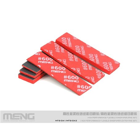 Meng MTS-042c High Performance Flexible Sandpaper (Extra Fine Refill Pack)