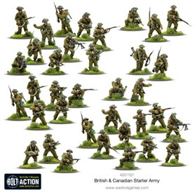 Bolt Action British & Canadian Army (1943-45) Starter Army