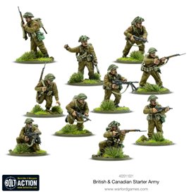 Bolt Action British & Canadian Army (1943-45) Starter Army