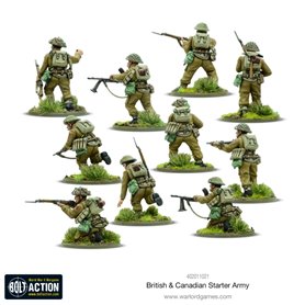 Bolt Action British & Canadian Army (1943-45) Starter Army