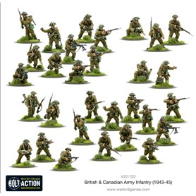 Bolt Action British & Canadian Army Infantry (1943-45)