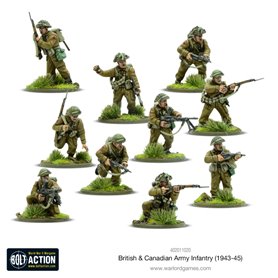 Bolt Action British & Canadian Army Infantry (1943-45)