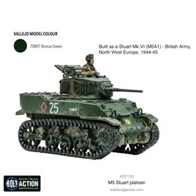 Bolt Action M5 Stuart Platoon