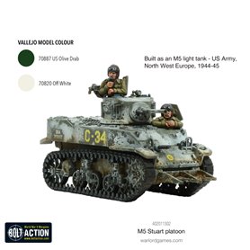Bolt Action M5 Stuart Platoon