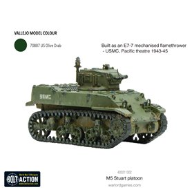 Bolt Action M5 Stuart Platoon