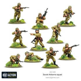 Bolt Action Soviet Airborne Squad