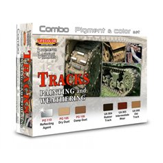 Lifecolor Pigments and colours for Tracks