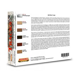 Lifecolor Pigments and colours for Tracks