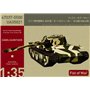 Modelcollect UA35021 Fist of War German Panzerkampfwagen E-60 Ausf.D mit 12.8 cm L/55 Sabelzahntiger