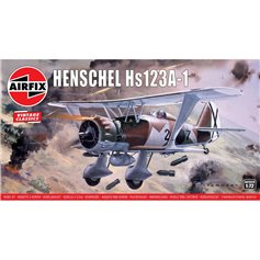 Airfix VINTAGE CLASSICS 1:72 Henschel Hs-123 A-1 