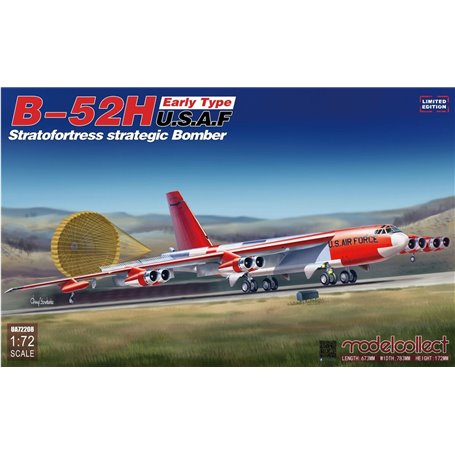 Modelcollect UA72208 B-52H Early Type U.S.A.F Stratofortress Strategic Bomber