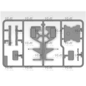 ICM 1:35 le.gl.Einheitz-Pkw Kfz.4 - WWII GERMAN LIGHT ANTI-AIRCRAFT VEHICLE