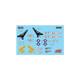 ICM 48400 Q-2A (KDA-1) Firebee with trailer (1 airplane and trailer)