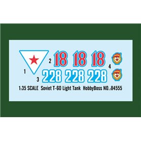 Hobby Boss 1:35 T-60 - SOVIET LIGHT TANK
