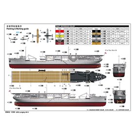 Trumpeter 1:350 USS Langley AV-3