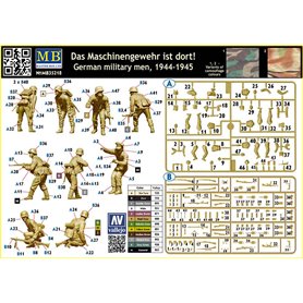 MB 35218 German military men, 1944-1945