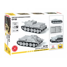 Zvezda 1:72 Soviet self propelled gun SU-122