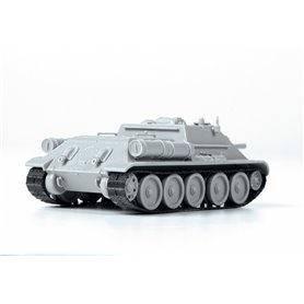 Zvezda 1:72 Soviet self propelled gun SU-122