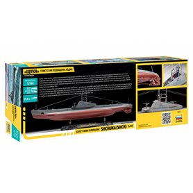 Zvezda 1:144 Soviet WWII Shchuka class submarine
