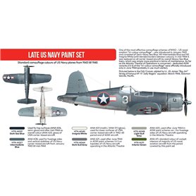 Hataka AS05.2  Late US Navy Paint Set