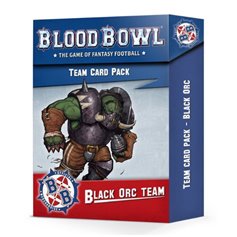 Blood Bowl Karty do gry BLACK ORC TEAM CARD PACK