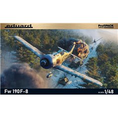 Eduard 1:48 Focke Wulf Fw-190 F-8 - ProfiPACK edition 
