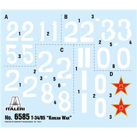 Italeri 1:35 T-34/85 Korean War