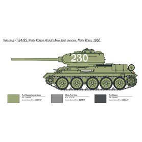 Italeri 1:35 T-34/85 Korean War