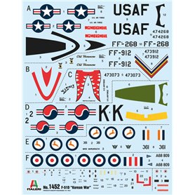 Italeri 1:72 North American F-51D Mustang - KOREAN WAR