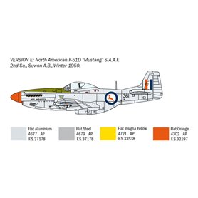Italeri 1:72 North American F-51D Mustang - KOREAN WAR