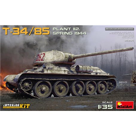 Mini Art 1:35 T-34/85 PLANT 112. SPRING 1944 - INTERIOR KIT