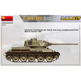 Mini Art 1:35 T-34/85 PLANT 112. SPRING 1944 - INTERIOR KIT
