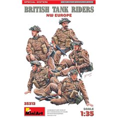 Mini Art 1:35 BRITISH TANK RIDERS NW EUROPE