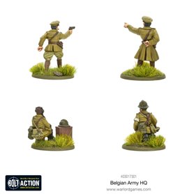 Bolt Action Belgian Army HQ