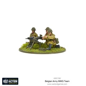Bolt Action Belgian Army MMG Team