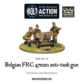 Bolt Action Belgian FRC 47mm anti-tank gun