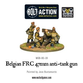 Bolt Action Belgian FRC 47mm anti-tank gun