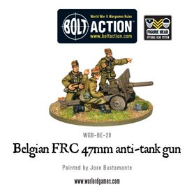 Bolt Action Belgian FRC 47mm anti-tank gun